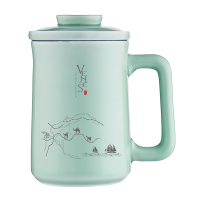 菲驰(VENES) 玺玉养生青瓷茶艺杯 VB205-500
