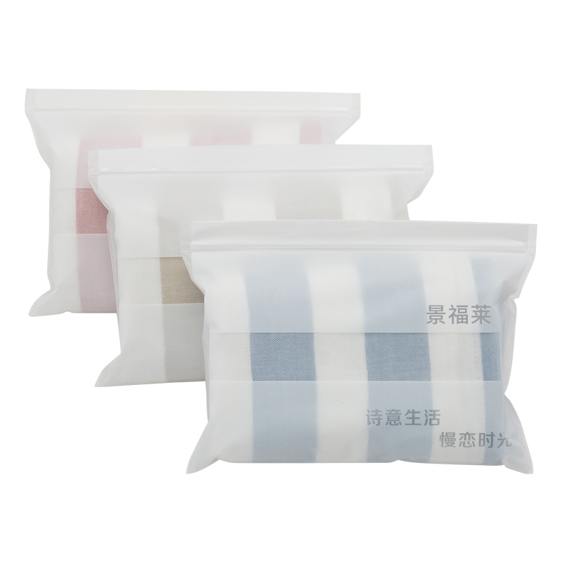景福莱 单条条纹纱布巾(磨砂袋) JFL-TWSBJ /袋