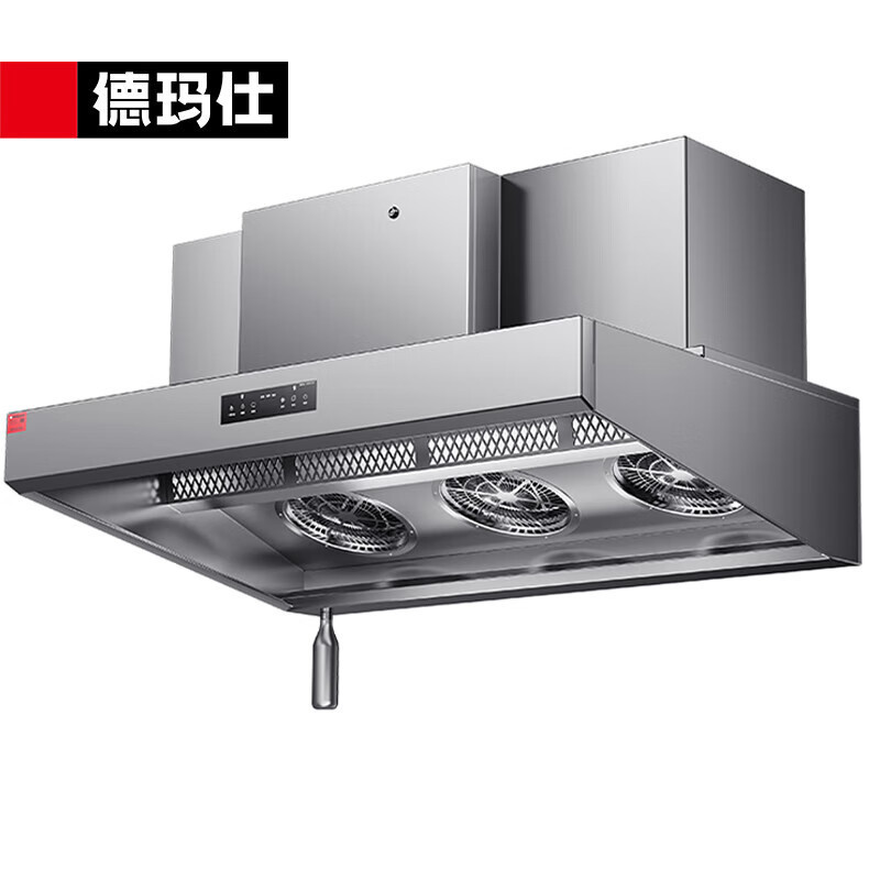 德玛仕/DEMASHI MC-JND-J1800 油烟净化一体机商用油烟机大吸力抽油烟机 220V 大功率顶吸式1.8米高清大图