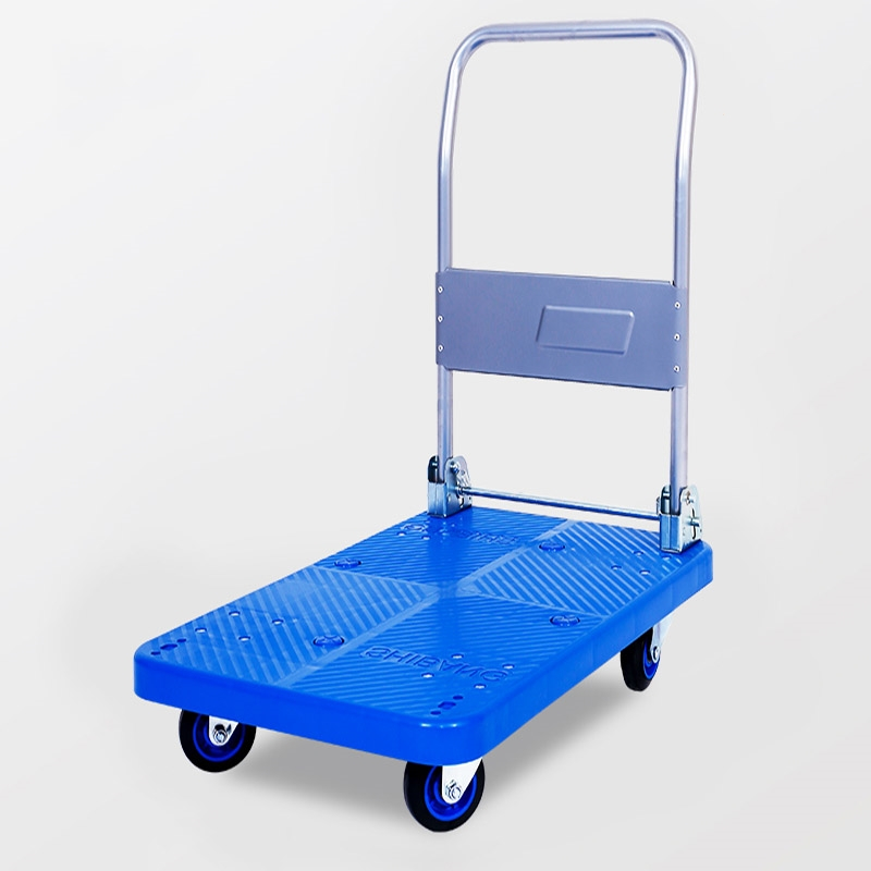 邦可臣平板手推车工具车拖车拉货车小推车加厚折叠板车推货车