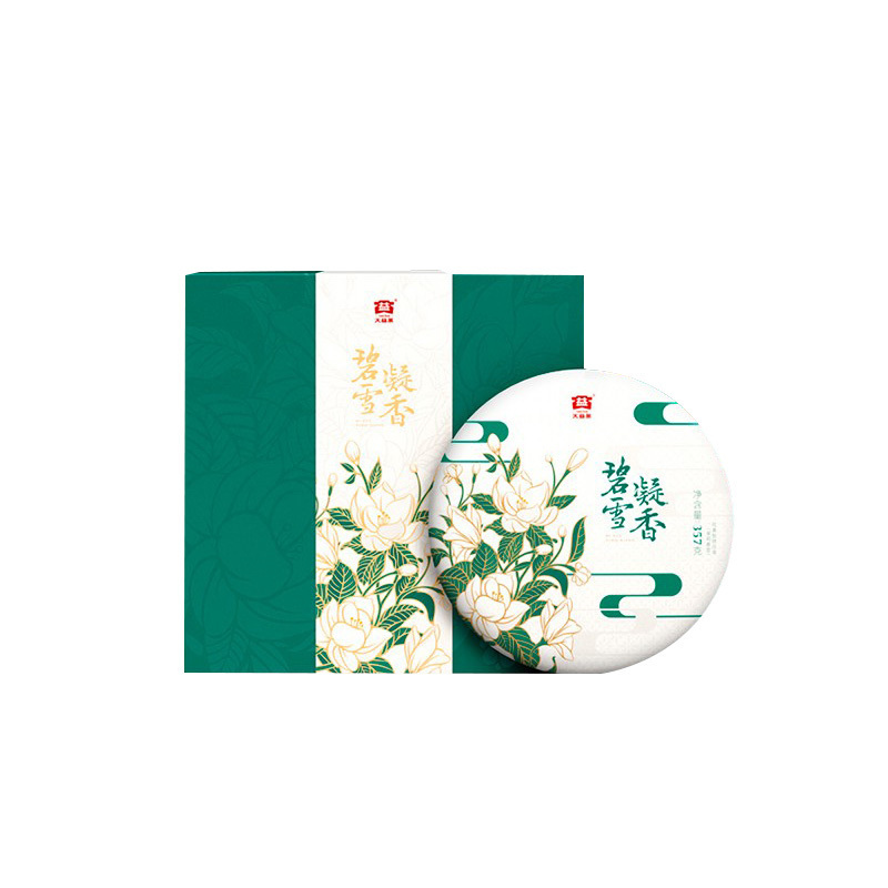 大益普洱生茶生普袋泡茶独立便携碧雪凝香系列357g