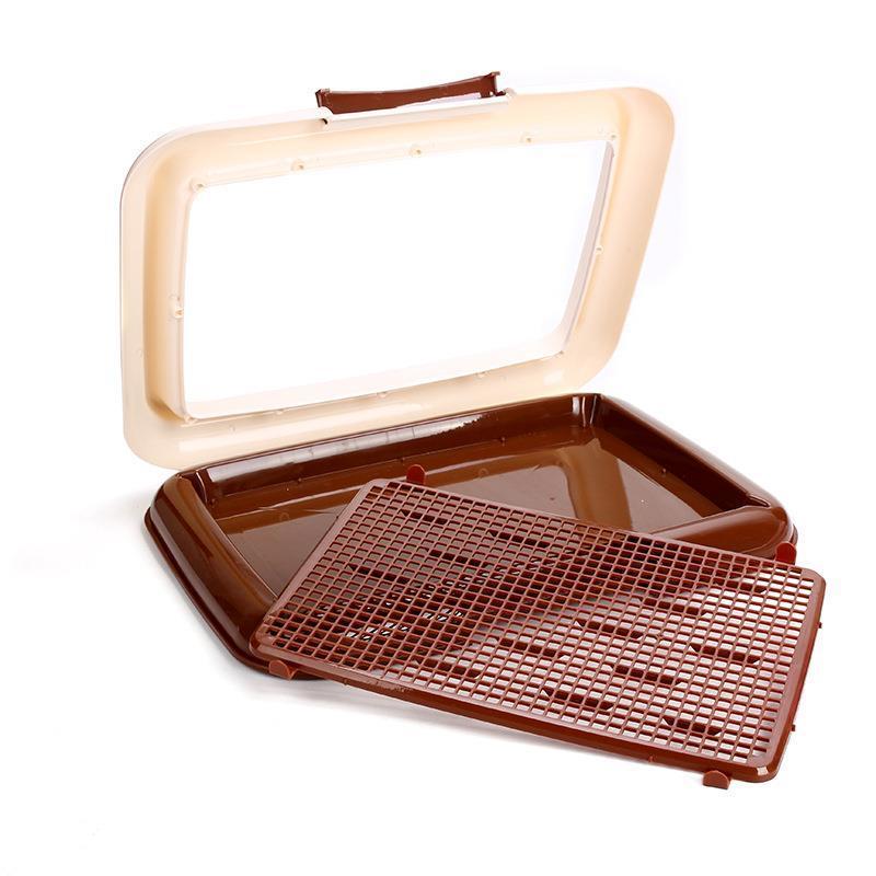 小号粉色不带墙 狗狗厕所便盆宠物狗厕所拉屎大小便拉便神器狗尿盆