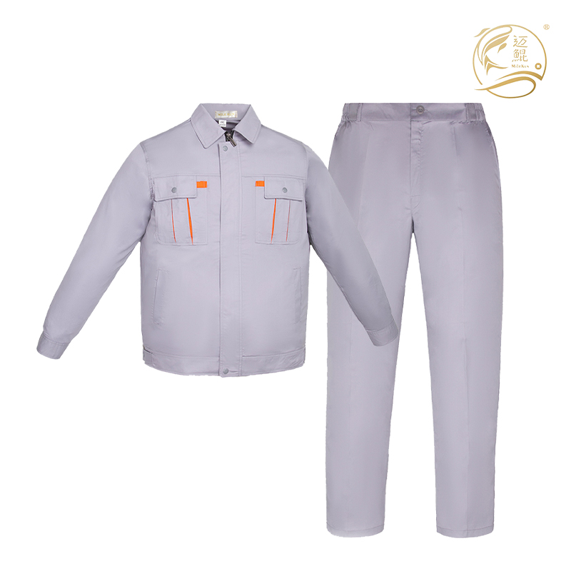 夏季长袖工作服T-004高清大图