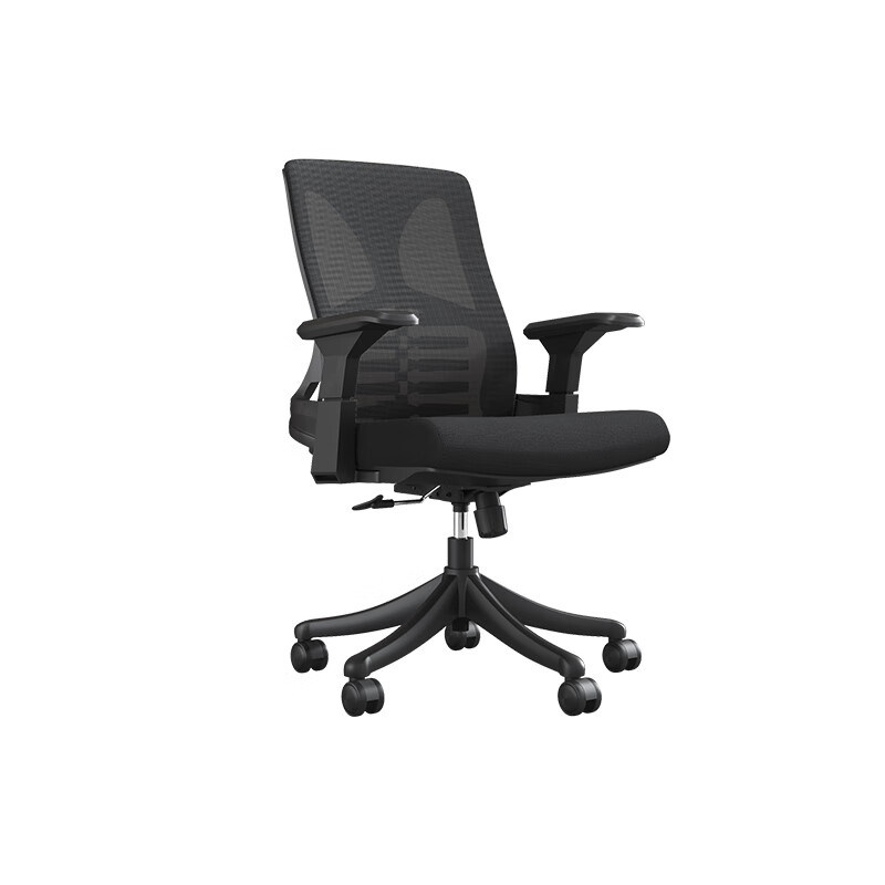 德诚和DCH-BGY1031办公椅经理主管椅子人体工学椅电脑椅学习椅黑色中背转椅