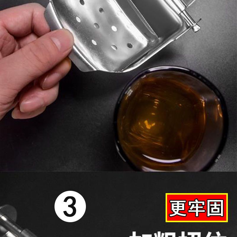 德国手动榨汁机不锈钢304手压水果挤压器家用橙子手工柠檬压汁机|304不锈钢款 收藏(送压汁袋+冰夹)