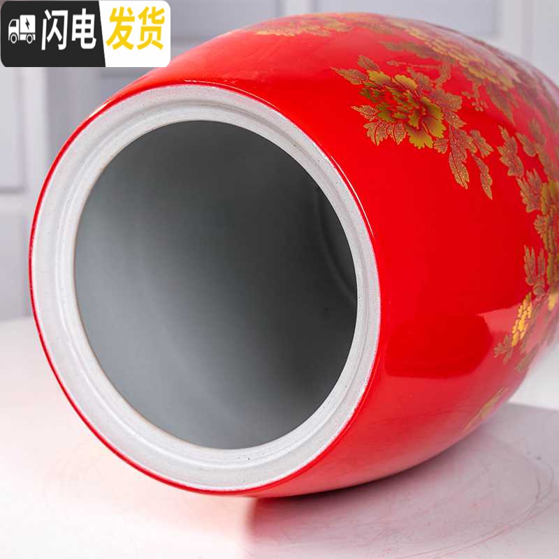 三维工匠景德镇陶瓷米缸家用带盖装米桶储米箱10斤20斤密封储物罐防潮防虫收纳桶高清大图