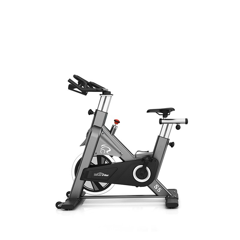 企采严选施菲特s5动感单车商用室内健身车健身房运动自行车视频