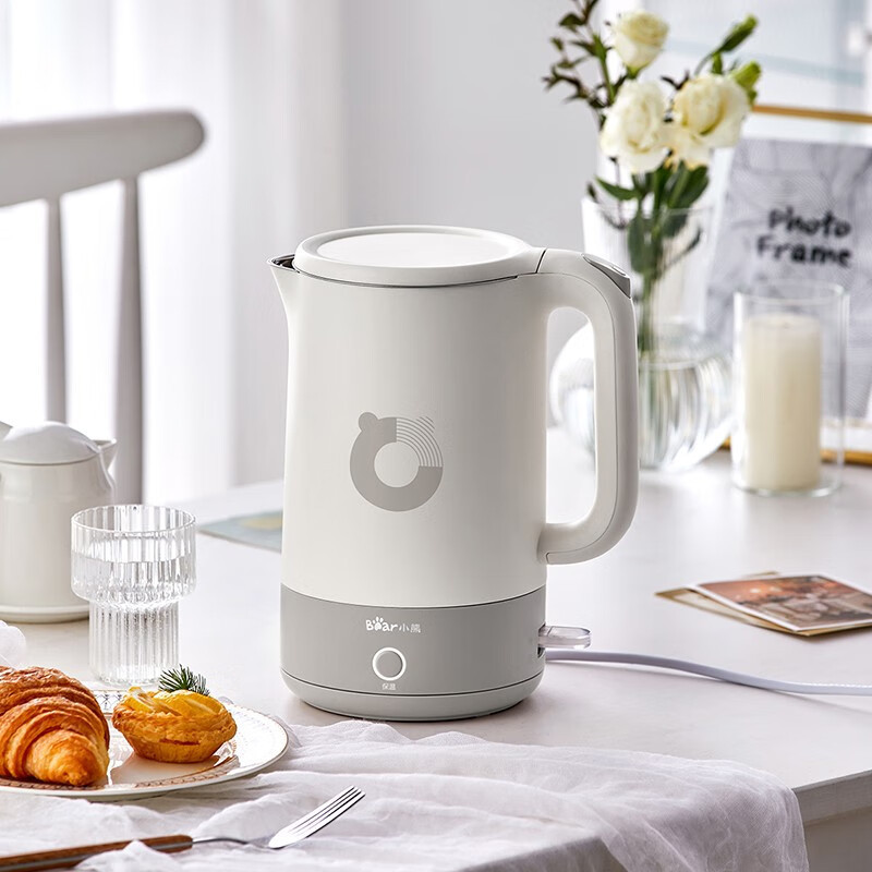小熊 电热水壶 1.7L大容量 养生烧水壶电水壶保温电热水壶 ZDH-Q17U7