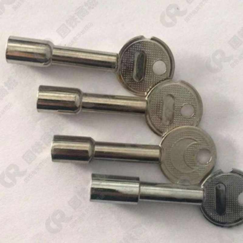贲华 钥匙 40锁内五角 内六角 内三角 可定制 把高清大图
