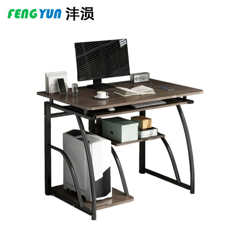 沣涢 一体式电脑桌 家用办公桌 70cm 张高清大图