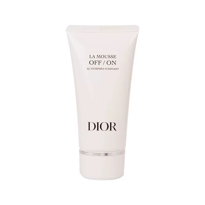 Dior迪奥睡莲洗面奶 中样旅行装50ml 洁面乳卸妆洁面二合一深层洁净不拔干不假滑泡沫洁面乳保湿控油50ml