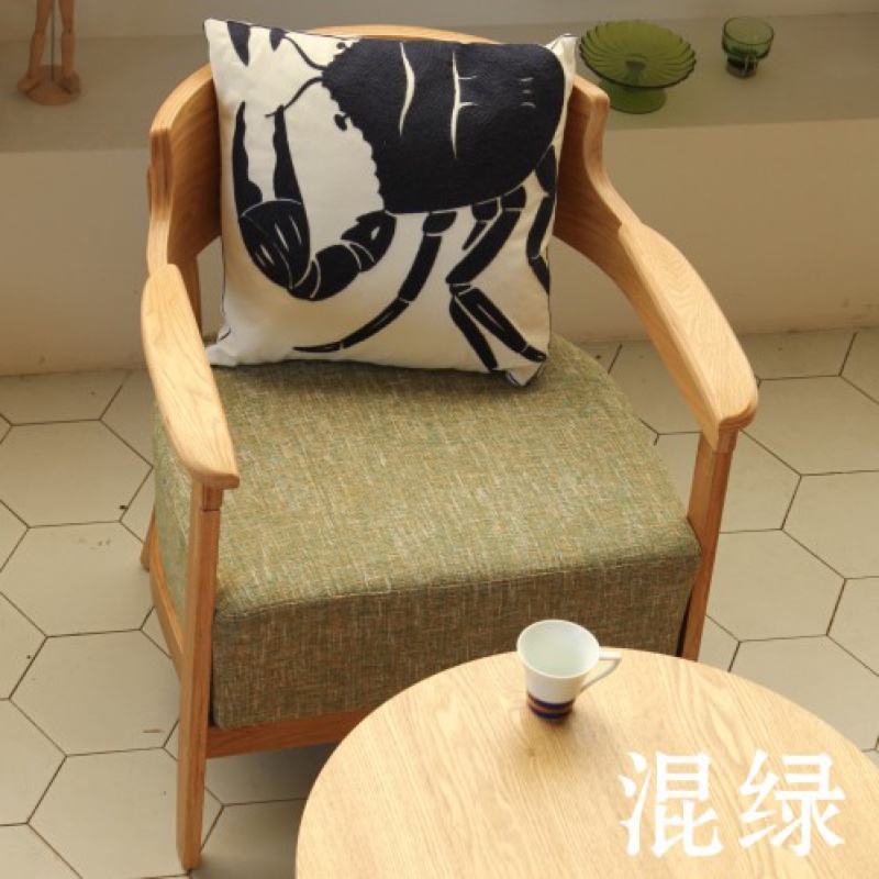 甜品奶茶店桌椅组合简约休闲休息区蛋糕店咖啡西餐厅洽谈卡座沙发 混绿官方标配