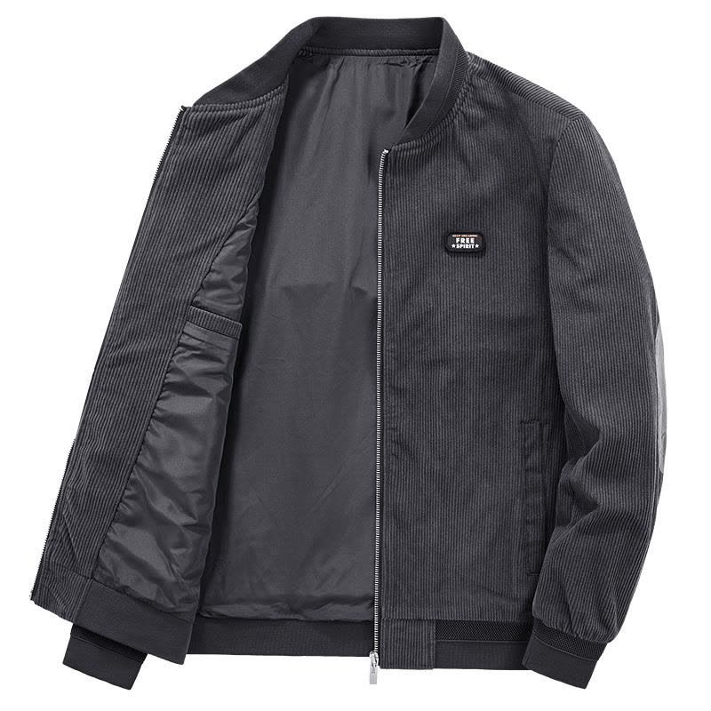 JPDUN灯芯绒棉衣男冬季运动夹克吉普盾复古短款工装休闲大码棉外套潮款图片