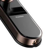 凯迪仕(KAADAS)智能锁指纹锁家用防盗门锁智能密码锁电子锁 V6 红古铜