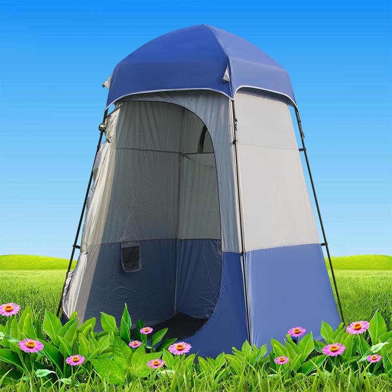 沐浴帐篷闪电客竖钓鱼移动户外厕所卫生间更衣室洗澡车边淋浴罩便携