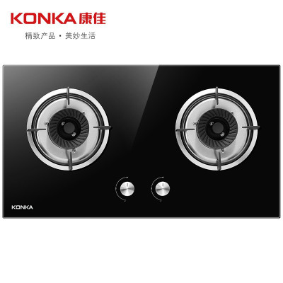 康佳KONKA 燃气灶具JZT/Y-KD07(2606S) 4.5KW大火力一级能效 熄火保护