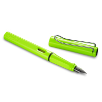 凌美(LAMY) Safari狩猎者系列钢笔墨水笔伊甸绿 F尖