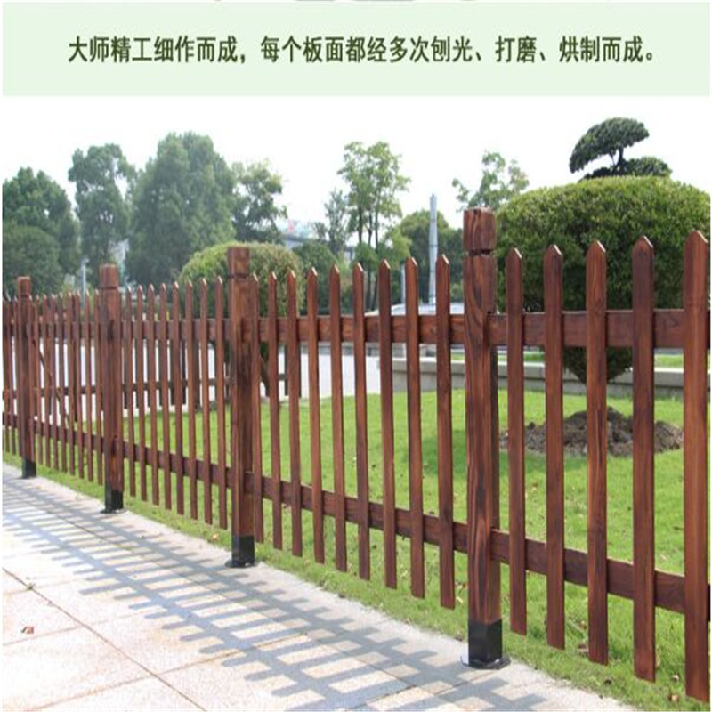 业飞QY-255木质栅栏进口柳桉木高清大图