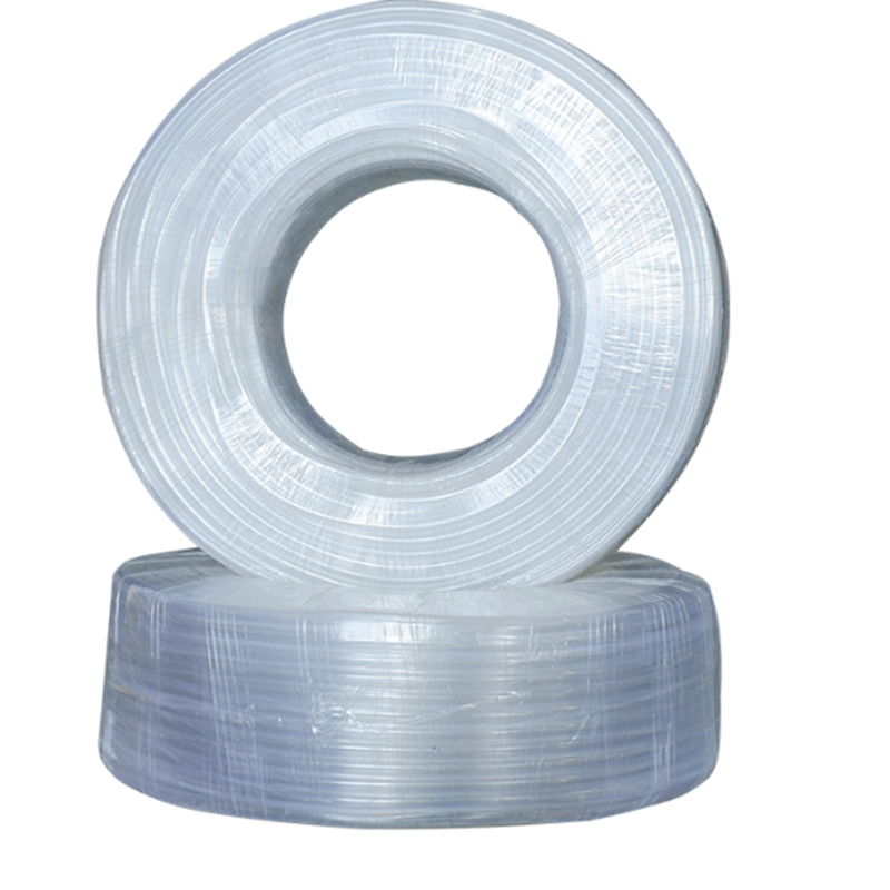 水平管塑料管透明pvc塑料软管高透明管一盘约120米 6mm 卷高清大图