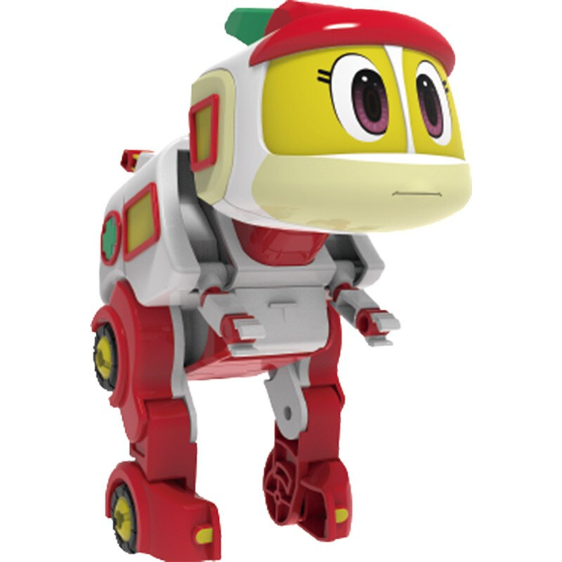 灵动创想帮帮龙玩具出动第三季恐龙探险队儿童变形机器人棒棒龙全套烈