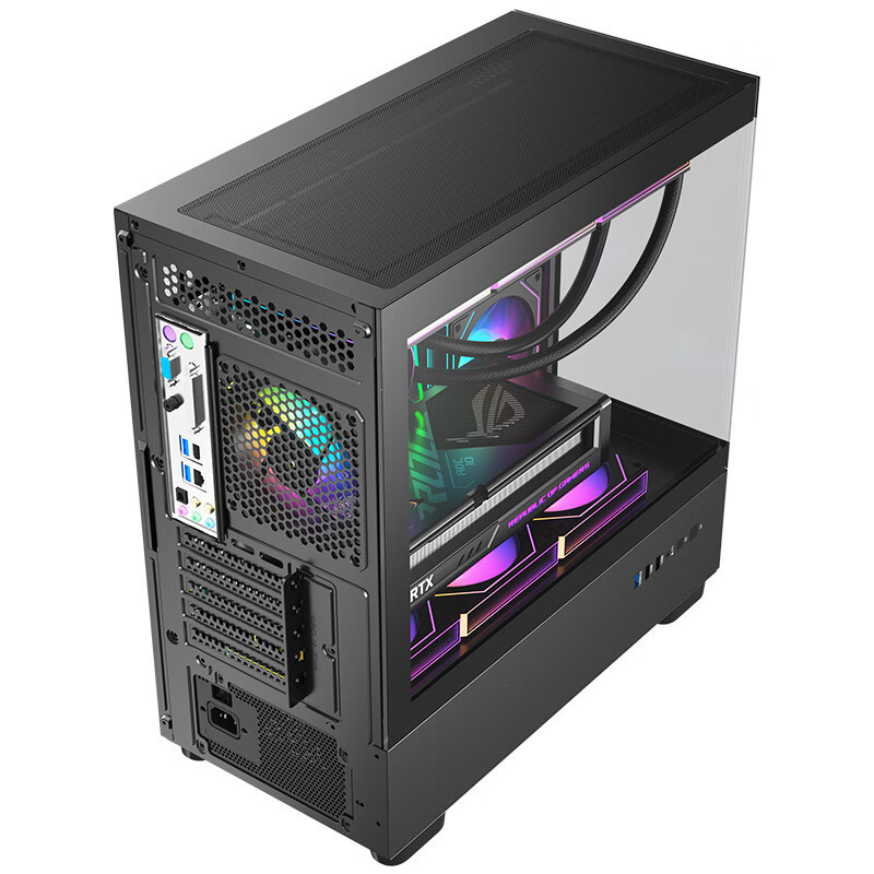 酷睿Ultra9 285K/RTX5070 12G独显2TB固态DIY主机台式电脑组装机游戏直播AI设主机高清大图