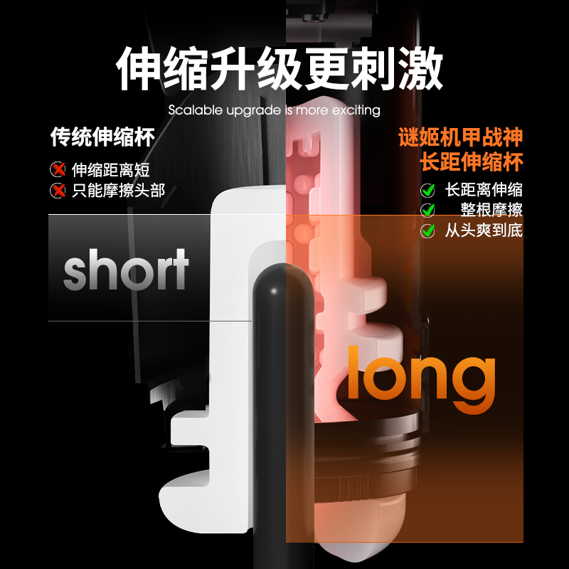 飞机杯全自动伸缩电动自慰器APP智能遥控男用锻炼器训练器成人用品情趣玩具高清大图