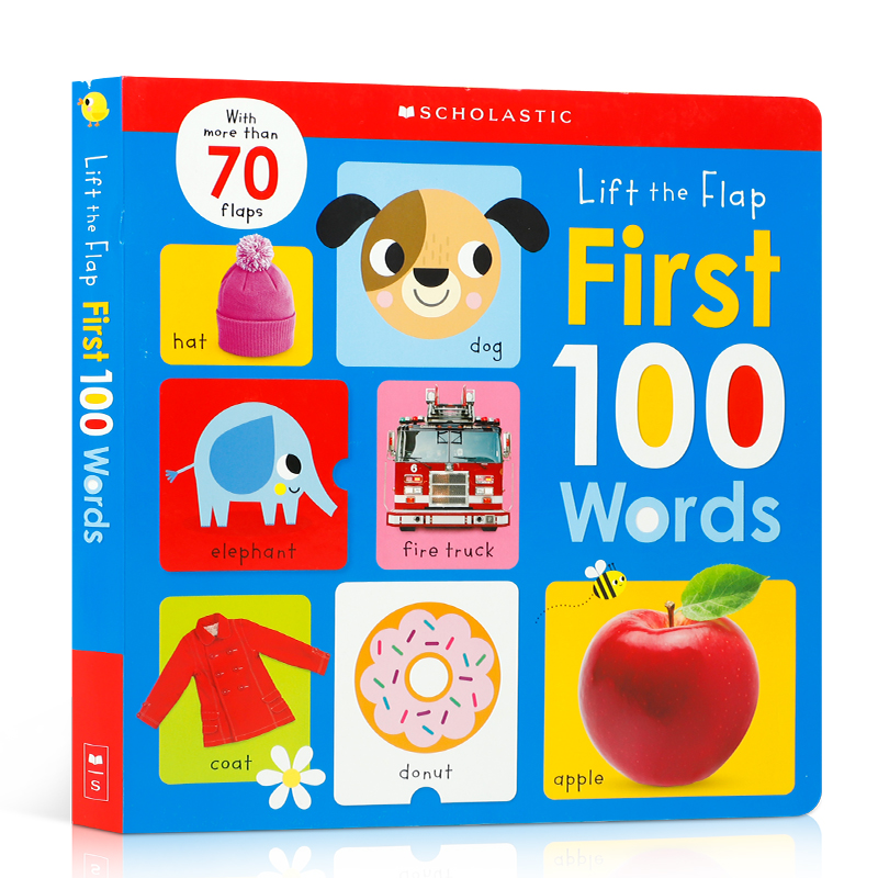闪卡:50 First Words(第一个单词) [正版]新版英文原版 scholatic First 100 word高清大图