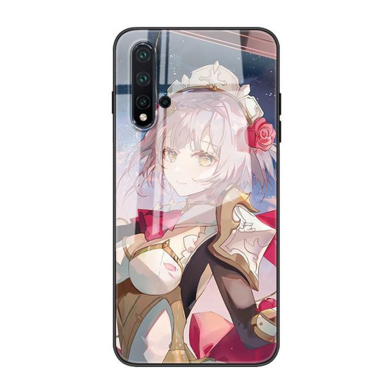 原神刻晴手机壳华为nova7/6se/5ipro/3e/p40/畅享20plus/10/9玻璃 图1