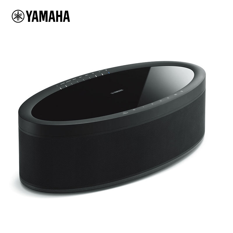雅马哈(Yamaha)WX-051 无线WIFI 蓝牙音响 家庭影院功放回音壁无线环绕音箱 Hi-Res高解析音频 黑色