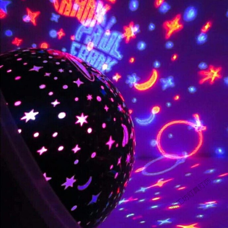 苏宁放心购床头小夜灯婴儿灯浪漫小夜灯满天星梦幻旋转星空投影灯儿童卧室安睡灯情侣生日舞台 默认尺寸 粉色