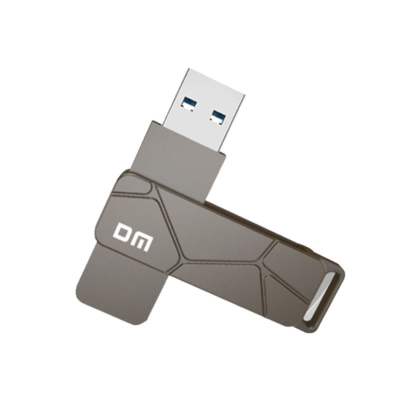 大迈(DM)PT197 64G 金属USB3.2 商务办公高速U盘(计价单位:个) 银色高清大图