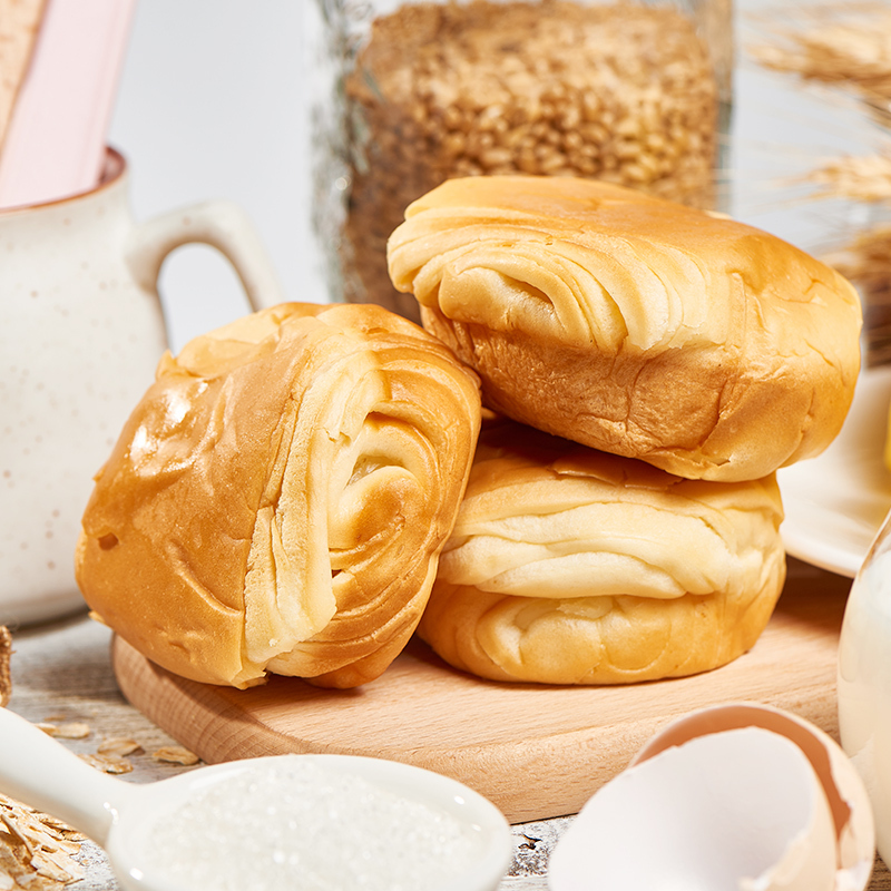 小白心里软暖暖原味面包420克手撕面包网红营养小零食品早餐蛋糕