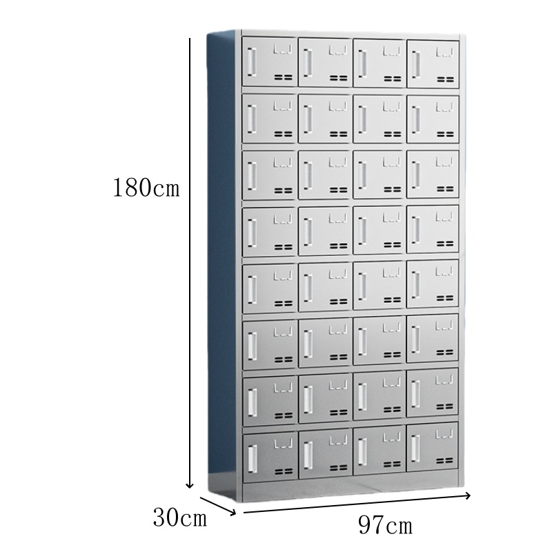 珂攸洋不锈钢碗柜台 97*30*180cm32门 台