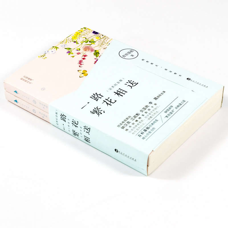 [正版]青衫落拓作品:一路繁花相送 2册都市情感青春文学小说书籍在时间的荒野上若离于爱我们的千阙歌美人为馅高清大图