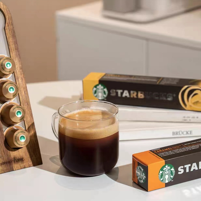 星巴克Nespresso胶囊咖啡意式浓缩黑咖啡烘焙美式黑咖啡胶囊10粒装高清大图