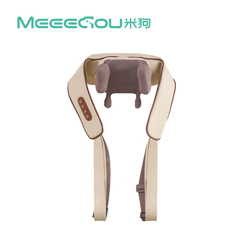 米狗(MEEE GOU) MKG39 揉捏肩颈按摩仪260*155*188mm(单位:台)米白色高清大图