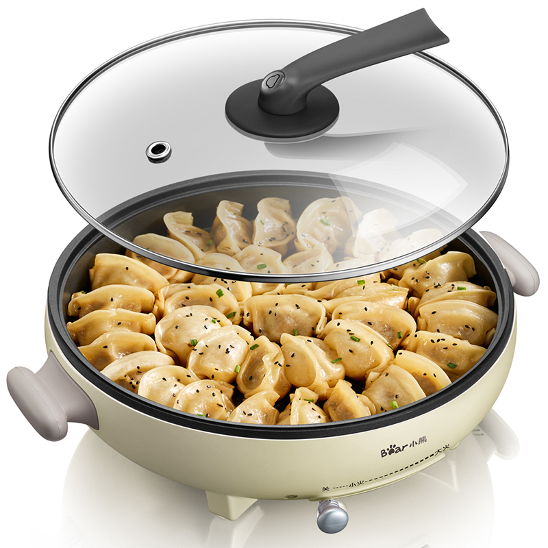 小熊(Bear)DBC-D10L3 电饼铛 家用薄饼机煎饼锅烙饼锅多功能烙饼神器 可定时调温煎饼铛 1台高清大图
