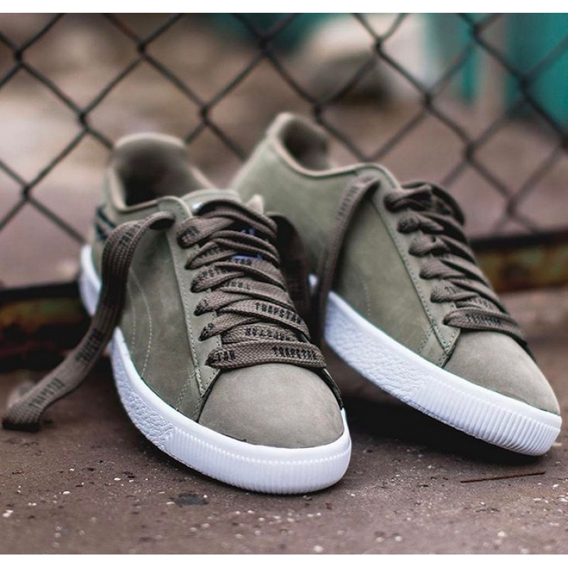 美国彪马男鞋pumaxtrapstarclydebold联名款男女系带低帮休闲板鞋