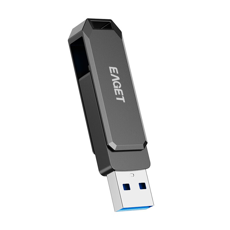 忆捷(EAGET)CF66 手机U盘Type-C USB3.2 双接口手机电脑多用旋转金属 优盘 32GB高清大图