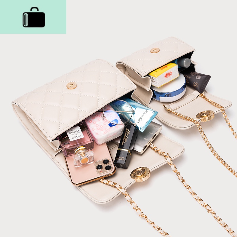 包包2020新款潮百搭斜挎网红超火迷你链条包小包女NEWLAKE高清大图