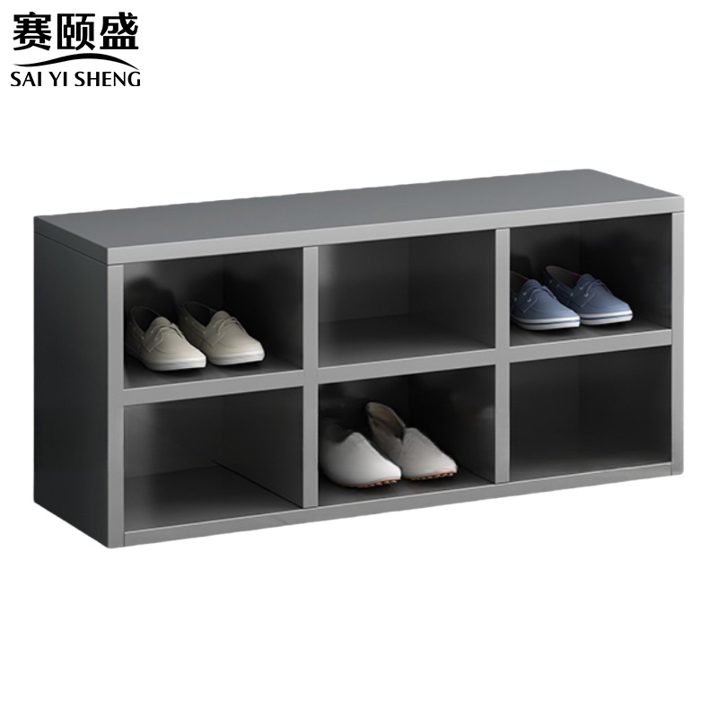 赛颐盛 不锈钢鞋柜6格 1000*300*450mm(201) 个高清大图