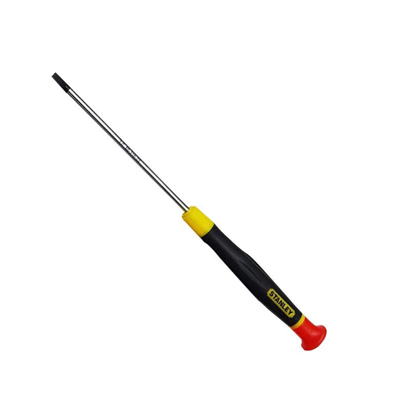 史丹利(STANLEY)66-316-23 一字微型螺丝批 钟表起子 平口改刀 3.0×80MM高清大图