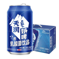 【天润旗舰店】TERUN天润奶啤发酵乳酸菌牛奶饮品果味酸奶300ml*12罐