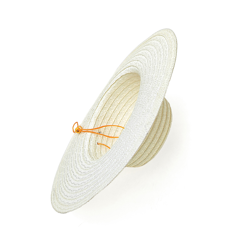 兰雅昀 编织草帽 38cm 顶高清大图