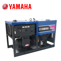 正品YAMAHA日本原装进口雅马哈柴油发电机组额定16KW单相EDL21000E四冲程四缸静音电起动2大型商用铁路工程