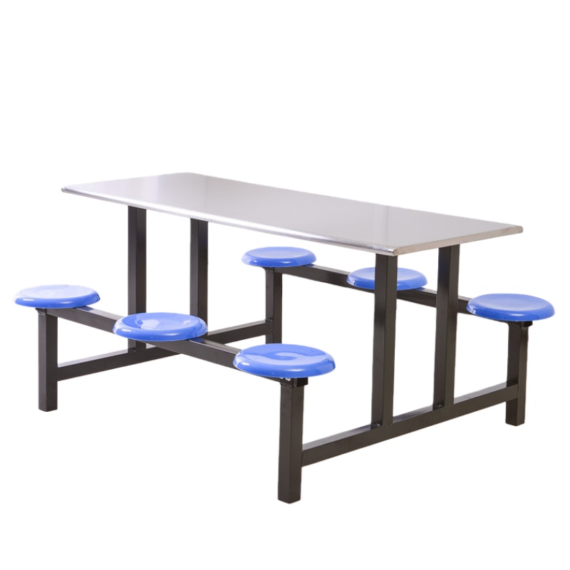 烁恒食堂餐桌椅四人位张高清大图