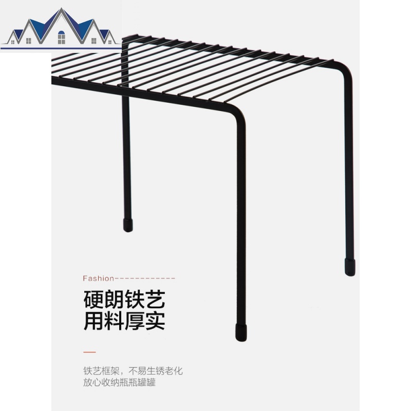 铁艺调料架桌面收纳架台面调味品架子水下厨房用品置物架 三维工匠高清大图