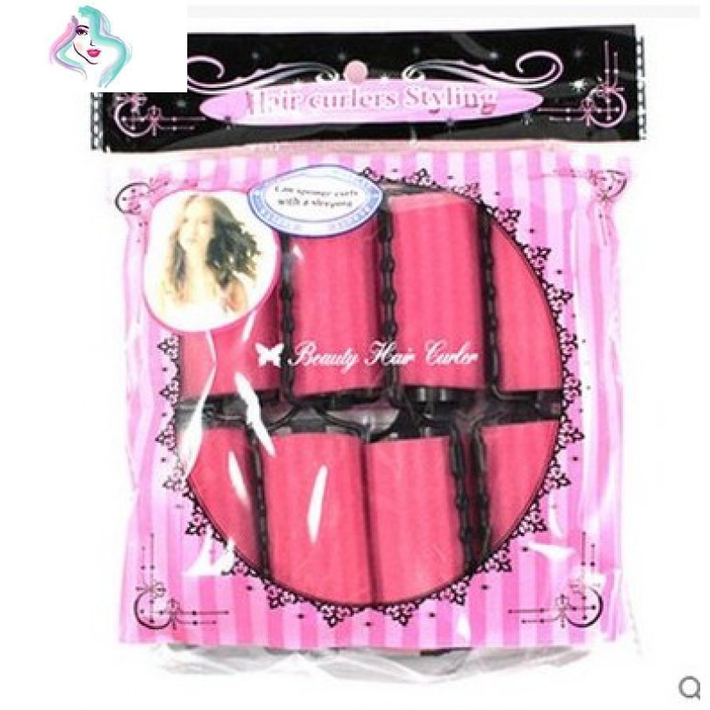不伤发海绵卷发器浪卷发棒睡眠卷发卷美发工具大卷发棒