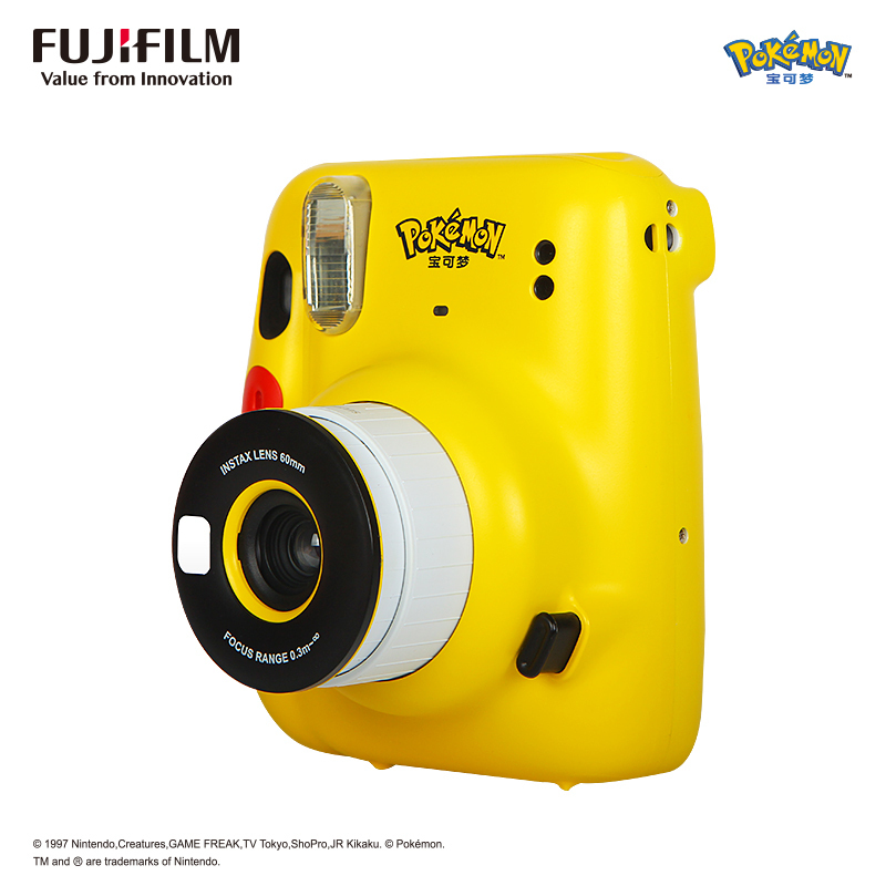 富士(FUJIFILM)INSTAX 一次成像 立拍立得mini11皮卡丘相机 mini9升级款 套餐四(含礼盒+相纸)