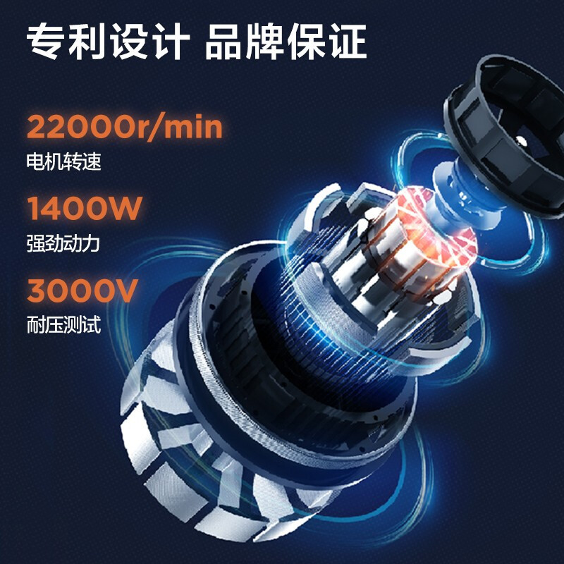 美的(Midea) MQJ14-02S 家用洗车机 1400W高压清洗机水枪洗车神器
